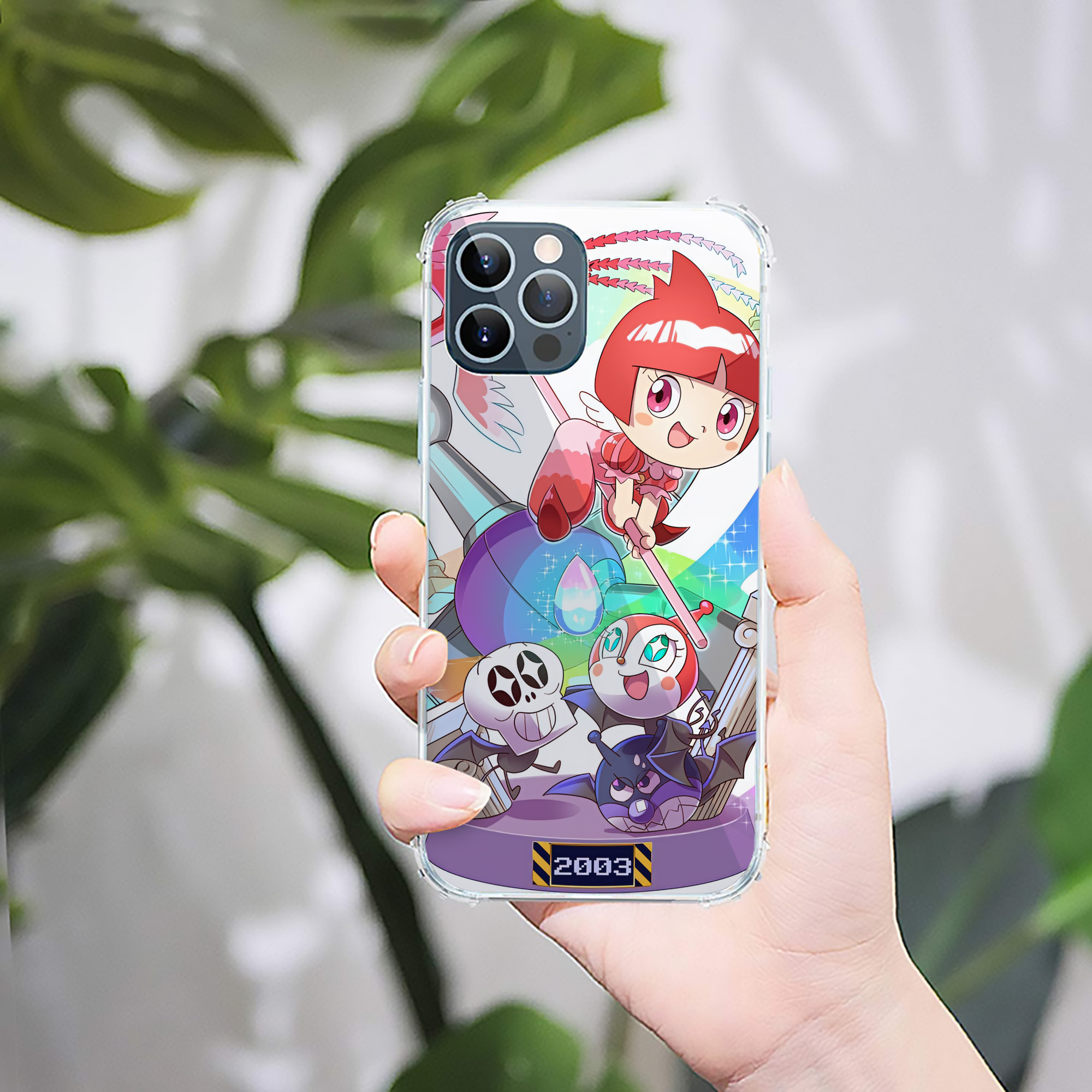 （画像用） アンパンマン Anpanman 【iPhone 12シリーズ対応】透明スマホケース（クリアソフトケース）